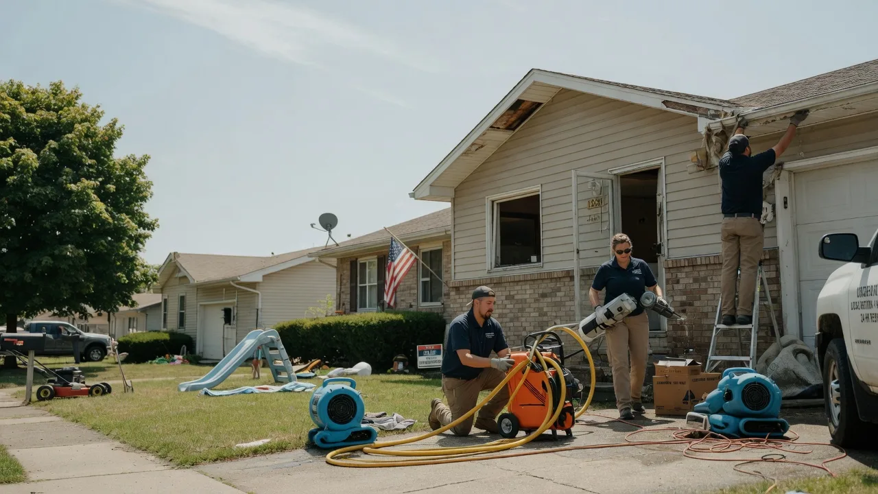 Water Damage Restoration in Kincaid, KS near me